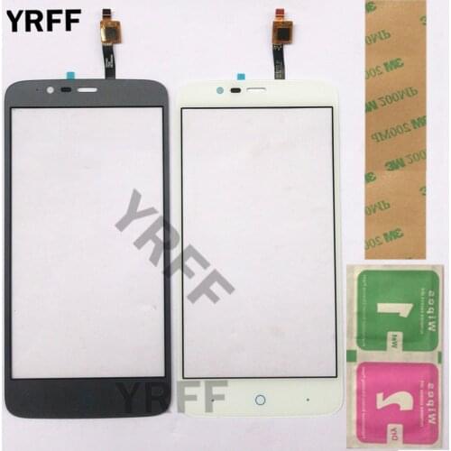 5'' Touch Screen Glass For ZTE Blade A310 ZTE A310 Touch Screen Panel Sensor Digitizer Panel Outer Glass Lens 3M Glue