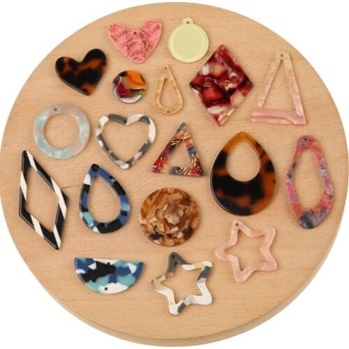 Cordial Design 50Pcs DIY Making/Earring Stud/Pendant/Geometry Shape/Charms/Jewelry Accessories/Hand Made/Earring Connectors