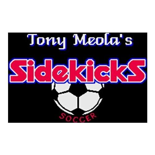 Tony Meolas Sidekicks Soccer 16 bit Big Gray Game Card For NTSC Game Player Drop Shipping