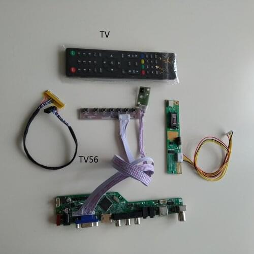 TV HDMI USB VGA AV LCD LED AUDIO Controller driver Board kit For 15.4" LP154W01 B154EW08 1280X800 panel monitor cable