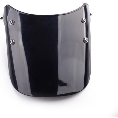 Universal Accessories Motorcycle Smoked Windshield Windscreen Suit 5-7" Round Headlight