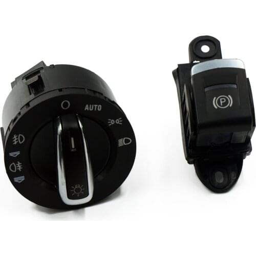 100% New Fog Lamp Headlight Parking Brake Button Switch Button For AUDI A6 S6 C6 RS6 A6 Allroad Quattro 4F1941531E 4F1 927 225C