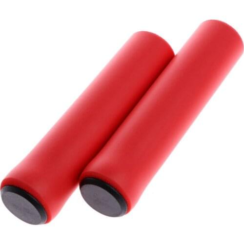 2Pc/1pair Anti-Slip Sponge Bicycle Handle Grips Bike Racing Bicycle Motorcycle Handle Bar Foam Sponge Grips Cycling Parts