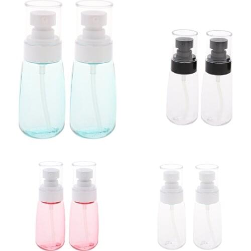 2 Pieces 60ml Essential Oils Bottle Sample Vials, Good for Cosmetic Cream Lotion Fragrance Perfect for Travel Home Work