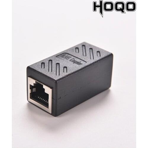 20pcs Female to Female Network LAN Connector Adapter Coupler Extender RJ45 Ethernet Cable Join Extension Coupler