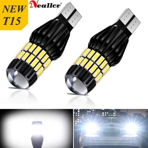 2x W16W LED No Error T15 921 912 T16 Car Backup Reverse Lamp for Toyota Camry Corolla Land Cruiser Prado Aqua Venza Caldina 12v