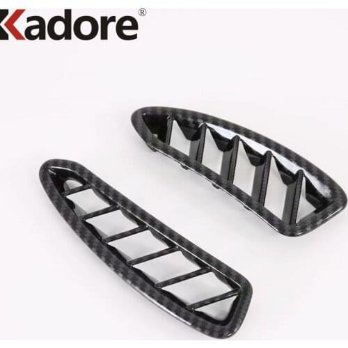 Interior Accessories For Hyundai Sonata 2020 2021 Front Upper Air Conditioning Outlet Vent Trim Cover Sticker Car Accessories