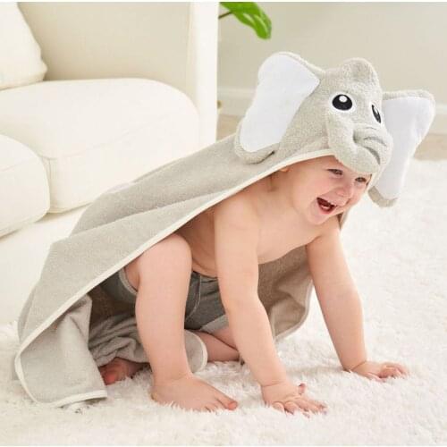 Children Toddler Baby Hooded Towels Newborn Baby Bathrobe Super Soft Bath Towel Blanket Warm Sleeping Swaddle Wrap for Infant