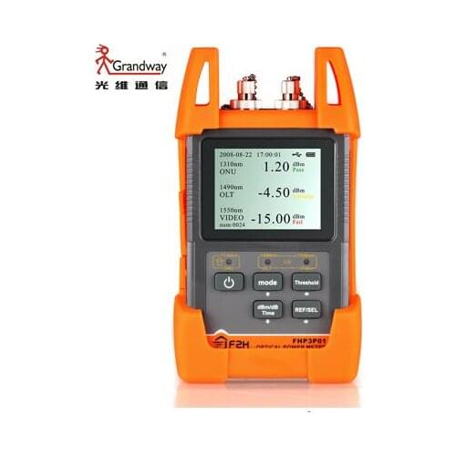 Grandway FHP3P01 EPON GPON xPON PON Power Meter OPM FTTx OLT-ONU 1310/1490/1550nm