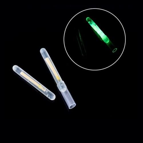 Chemical light stick for night fishing you can tight it on float or rod tip 500 pcs