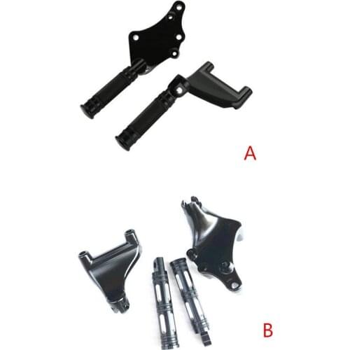 Motorcycle Rear Passenger Foot Peg Pedal Mount For Harley XR1200X XL883 2004 -2013