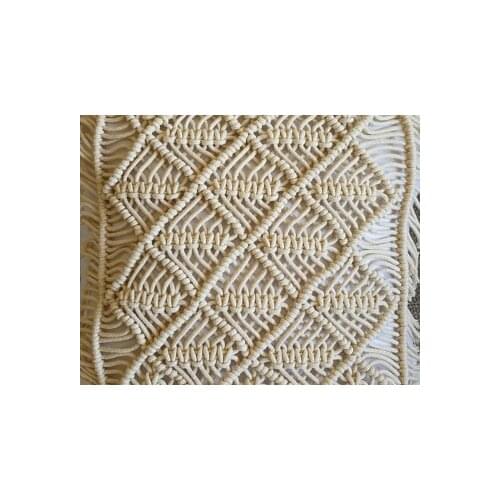 Macrame cushion cover Bohemian throw pillow cover / wedding decorative cushion sham custom size and color