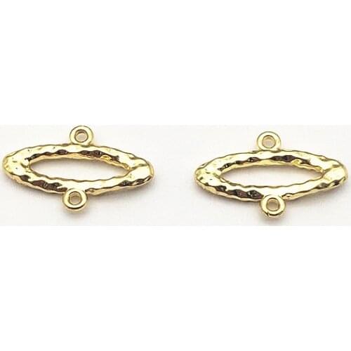 New Arrival! 13x20mm 200pcs Oval Shape Connector for Handmade Earring DIY Parts,Jewelry Accessories Findings & Component