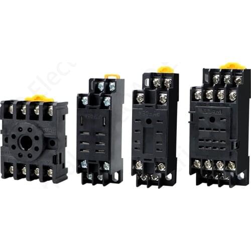 PTF08A PYF08A PYF14A Relay Base Socket For LY2NJ MY2NJ MY4NJ