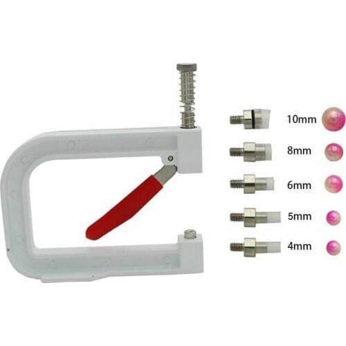 Manual Beading Machine DIY Handmade Pearl Setting Machine for No Hole Pearl Rivet JA55