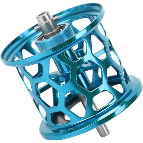 32mm Fishing Reel Spool Alloy Baitcasting Fishing Reel Spool Wire Cup Fishing Reel Wheel Spool DIY Replacement Parts