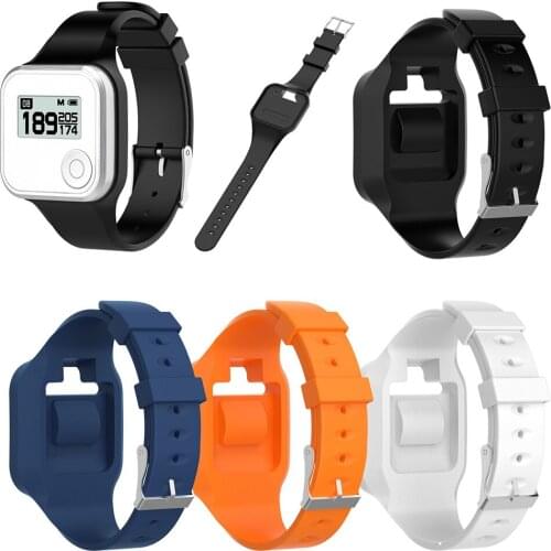 Silicone Sports Bracelet Wristband Strap for Golf Buddy Voice/ Voice 2 GPS Talking Audio Distance Rangefinder Watch Band Holder