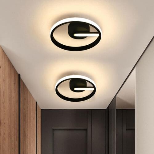 Aisle light corridor light corridor entrance light simple modern Nordic LED ceiling square porch super bright balcony light