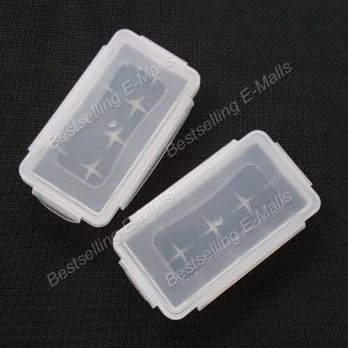 2pcs/lot Waterproof Battery box for 18650/16340/CR123/18500/18350 battery Protective box battery holder casing