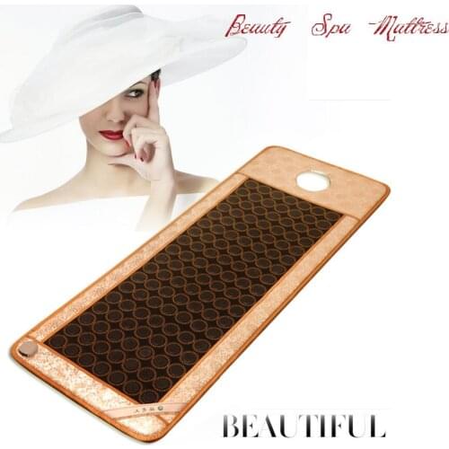 High Quality Heated Negative Ion Massage mattress machine Beauty spa mattress heated germanium health care 0.6X1.9M