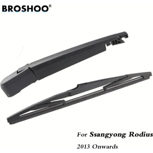 BROSHOO Car Rear Wiper Blades Back Windscreen Wiper Arm For Ssangyong Rodius Hatchback (2013-) 310mm,Windshield Auto Styling