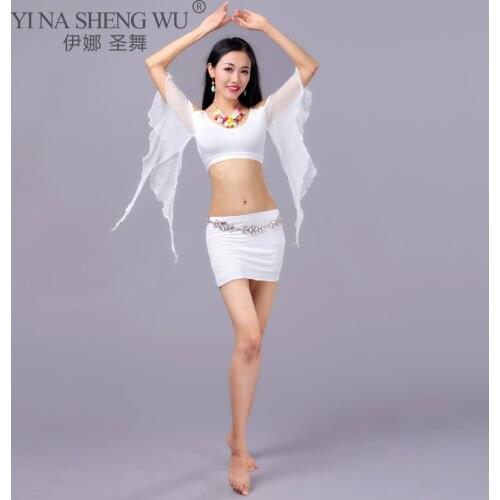 Belly Dance Set Tops Sexy Skirt Practice Clothes Suit Female Oriental Adult Belly Dance Professional Performance Clothing Set