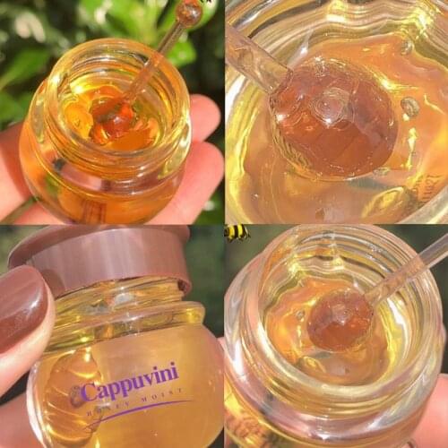 10ml Honey Moisturizing Lip Mask Lip Oil Neutral Anti-wrinkle Lip Care Anti-cracking Smoothing Lip Fine Lines Sleep Lip Mask
