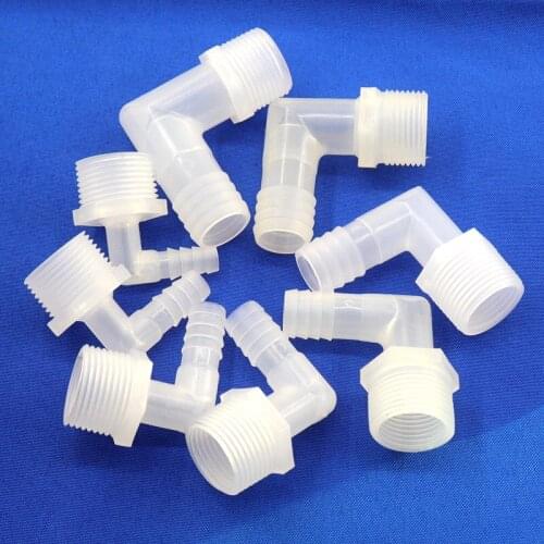 5~100pcs G3/4 To 7.9~19.5mm Male thread Pagoda elbow Connector Irrigation System Pipe Fittings Adapter Aquarium Tank Hose Joints