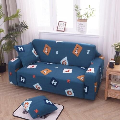 Yaapeet 1pc Retro Sofa Cover Floral Printed Slipcovers Living Room Popular Armchair Cover Luxury Couch Cover Without Pillowcase