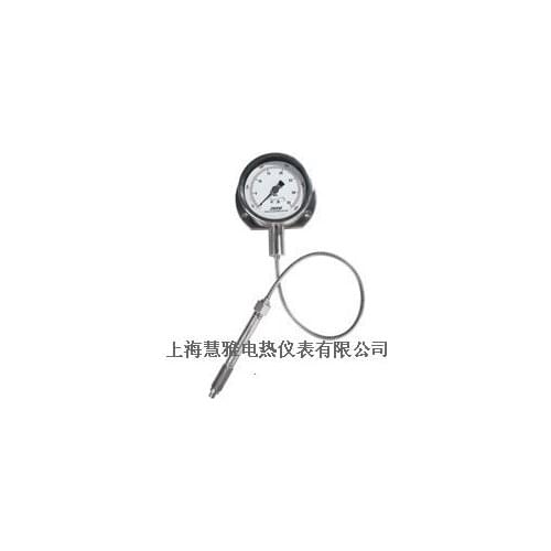 Flexible tube standard pressure gauge PT124Y-614-35MPA-1/2 (standard length 152mm)