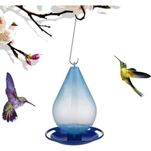 2021 Bird Water Feeder Bottle Hummingbird Feeder Free Nectar Patio Yard Window Bird Food Feeder Drinker Bird Feed Garden Decor