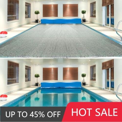 Pool Cover Heat Preservation Cover Thermal Insulation Durable Silver Dust Proof Pool Film Pool Cover