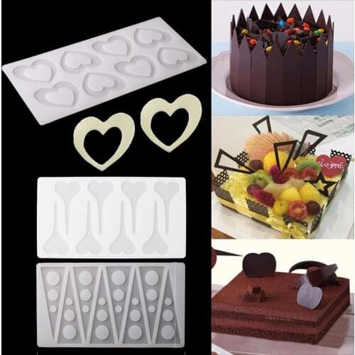 2019 Newest Silicone Mold Chocolate Fondant Candy Cake Decor Sugarcraft Baking Mould DIY 8 Styles
