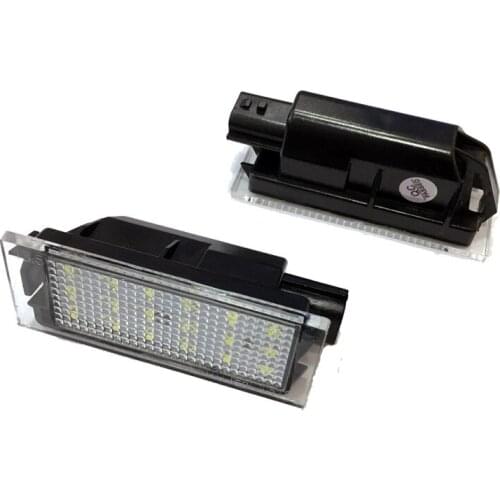 Suitable for Renault Clio Megane Master Laguna II LED license lamp