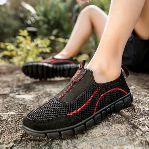 Hiking Shoes for Men Outdoor Sport Wading Breathable Comfortable Stylish Summer Sneakers