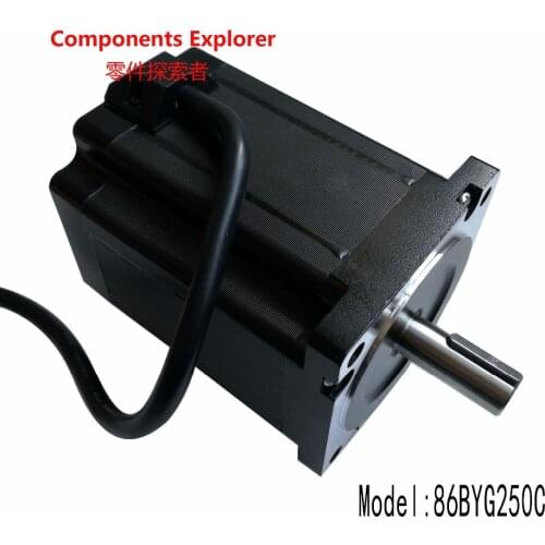 Name34 stepper motors 86BYG250C,Body Length 114mm