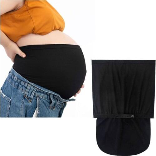 Pregnant Woman Maternity Belt Extension Buckle Button Lengthening Pregnant Women Pregnancy Shapewear Adjustable