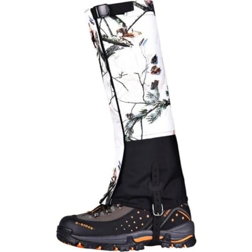 Waterproof Snow Leg Gaiters Outdoor Skiing Camping Trekking Climbing Hunting Boot Legging Shoes Warmer Snake Shoe Cover Tourist