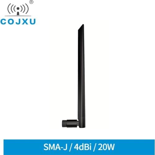 Wifi Antenna 433MHz 4.0dBi High Gain SMA-J Omidirectional Straight Rubber Antenna TX433-JKD-20P
