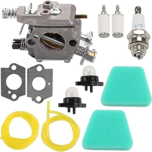 WT-324 WT-891 Carburetor + Air Filter Kit for POULAN Craftsman Chainsaw PP210 2075C 2050WT 1950LE 1975LE 2055LE