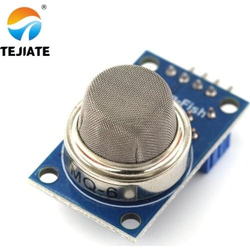 1PCS MQ-6 LPG Gas Sensor Module Liquefied Propane Iso-butane Butane Combustible Gas Detection Sensor