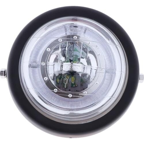 5.2inch Motorcycle Round Refit Automobile Headlights Projection LED 6500K (Super Bright light)