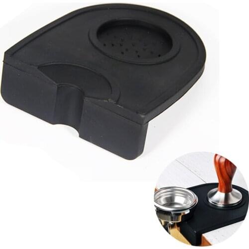 8 Pcs Manual Coffee Tamper Mat Holder Anti Slip Silicone Espresso Corner Tamping Pad for Home Coffee Accessories Wholesale X2