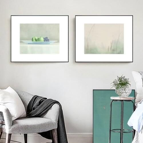 Watercolor Plant Fruits Nordic Poster Nature Wall Art Canvas Prints Painting Decoration Pictures Home Living Room Bedroom Decor