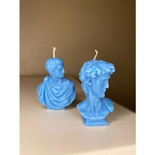 Begs Soy Wax Decorative 2'li Brutus Candle Set