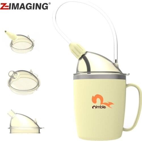 Elderly Care Cup Lie In Bed Light Heat Preservation Cup Liquid Drinking Straw For Pregnant Women Patient Health Care