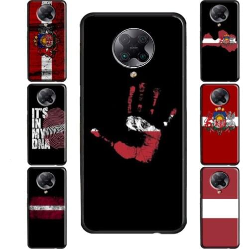 Latvian Flag Coat Of Arms Case For POCO M3 Pro F3 F2 X3 Coque For Xiaomi Mi Note 10 Lite Mi 11 Ultra 9T 10T Pro A3