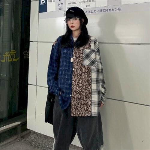 Gothiscyn Leopard Blouses