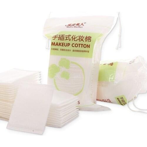 222pcs /bag Wipe Cotton Deep Cleansing Discharge Makeup Remover Cotton Wipes Nail Art Polish Remover Cotton Make Up pure cotton