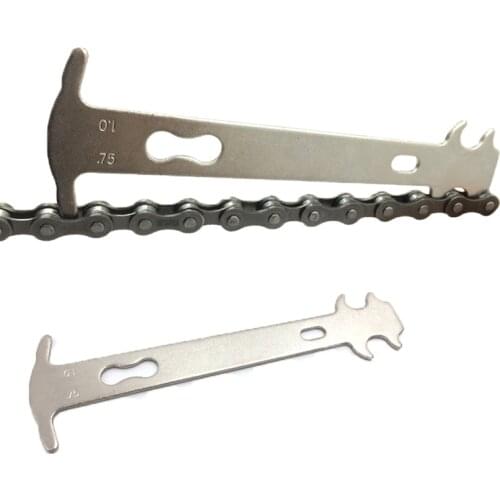 1Pc Bicycle Chain Wear Indicator Checker MTB Road Bike Chains Hook Bolt Measurement Ruler Cycling Repair Tools